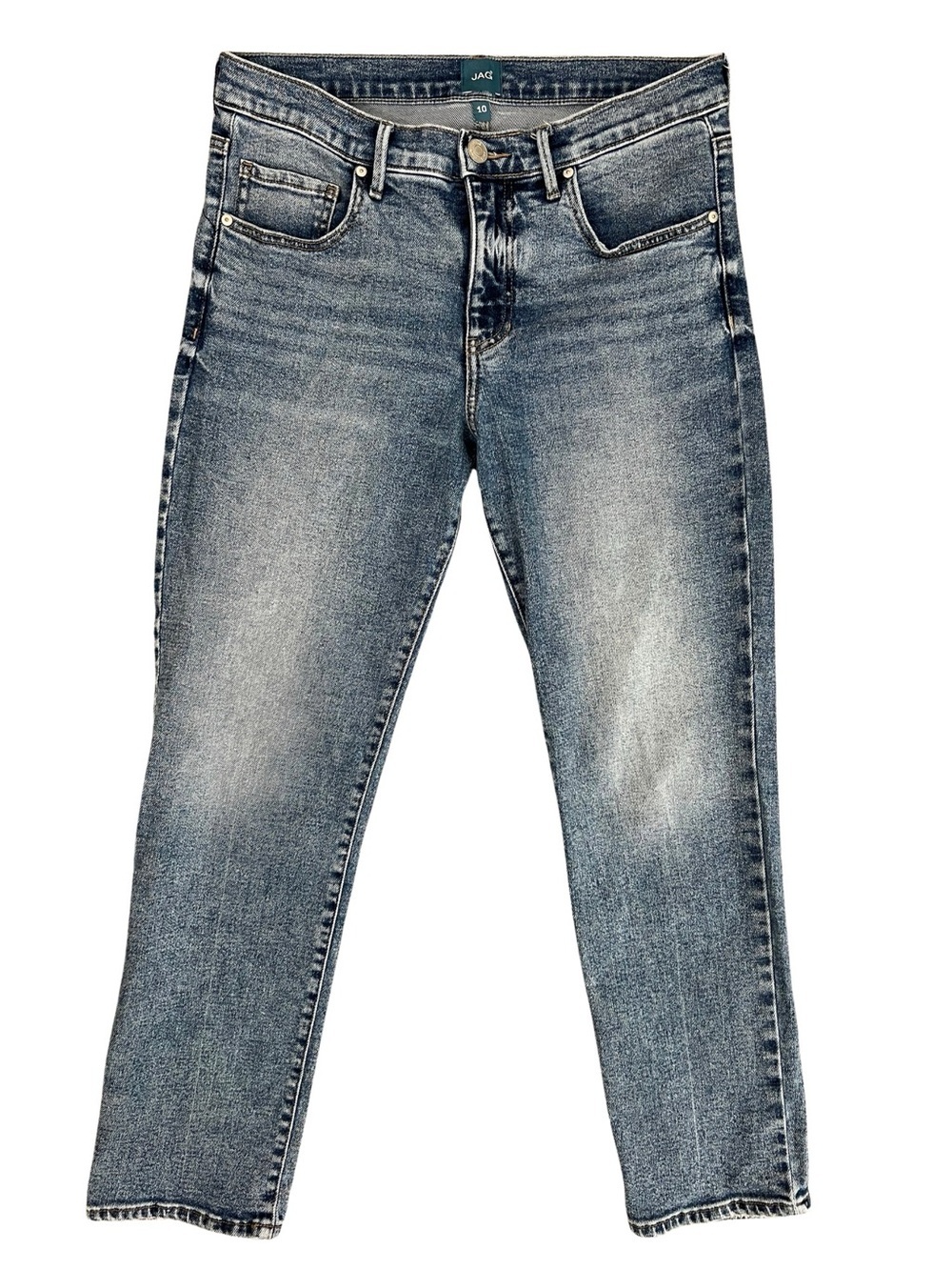 JAG Jeans Cassie Straight Leg Ankle Women’s 10 Stretch Blue Denim